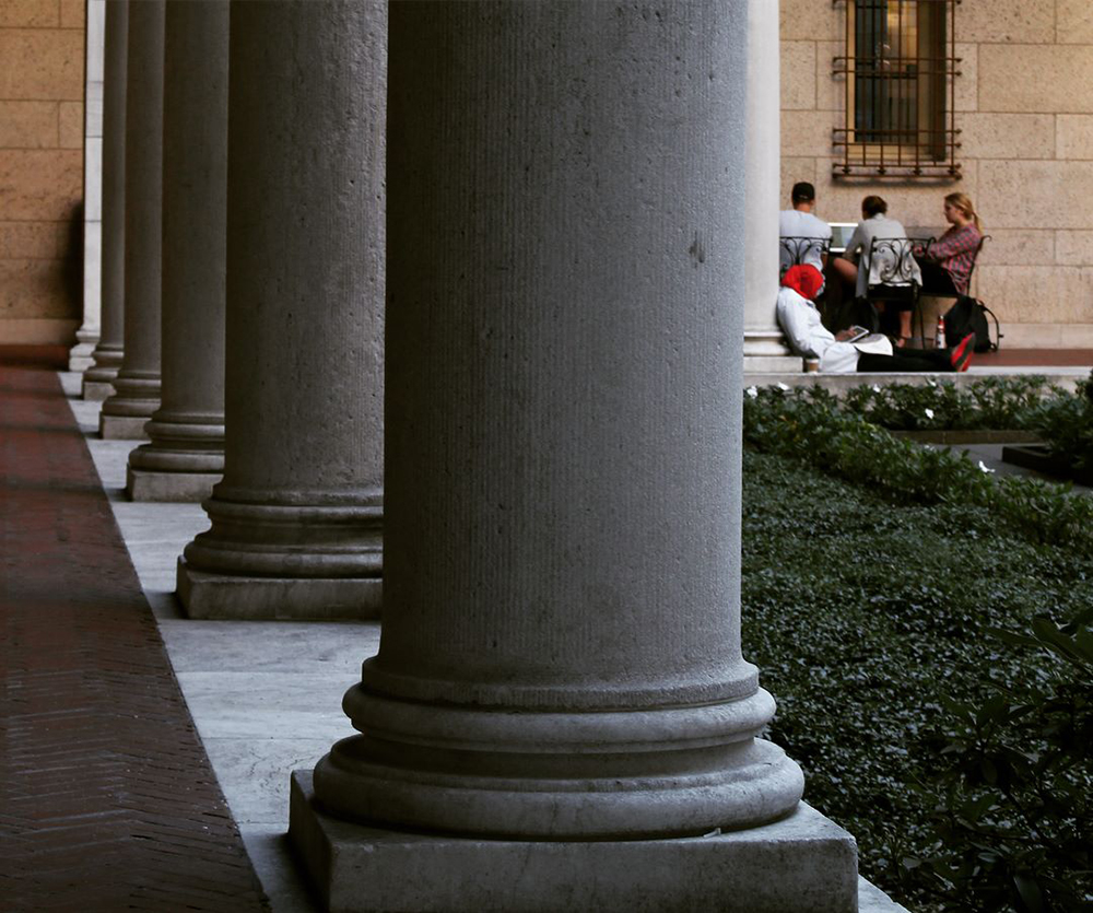 Boston Public Library Courtyard 3