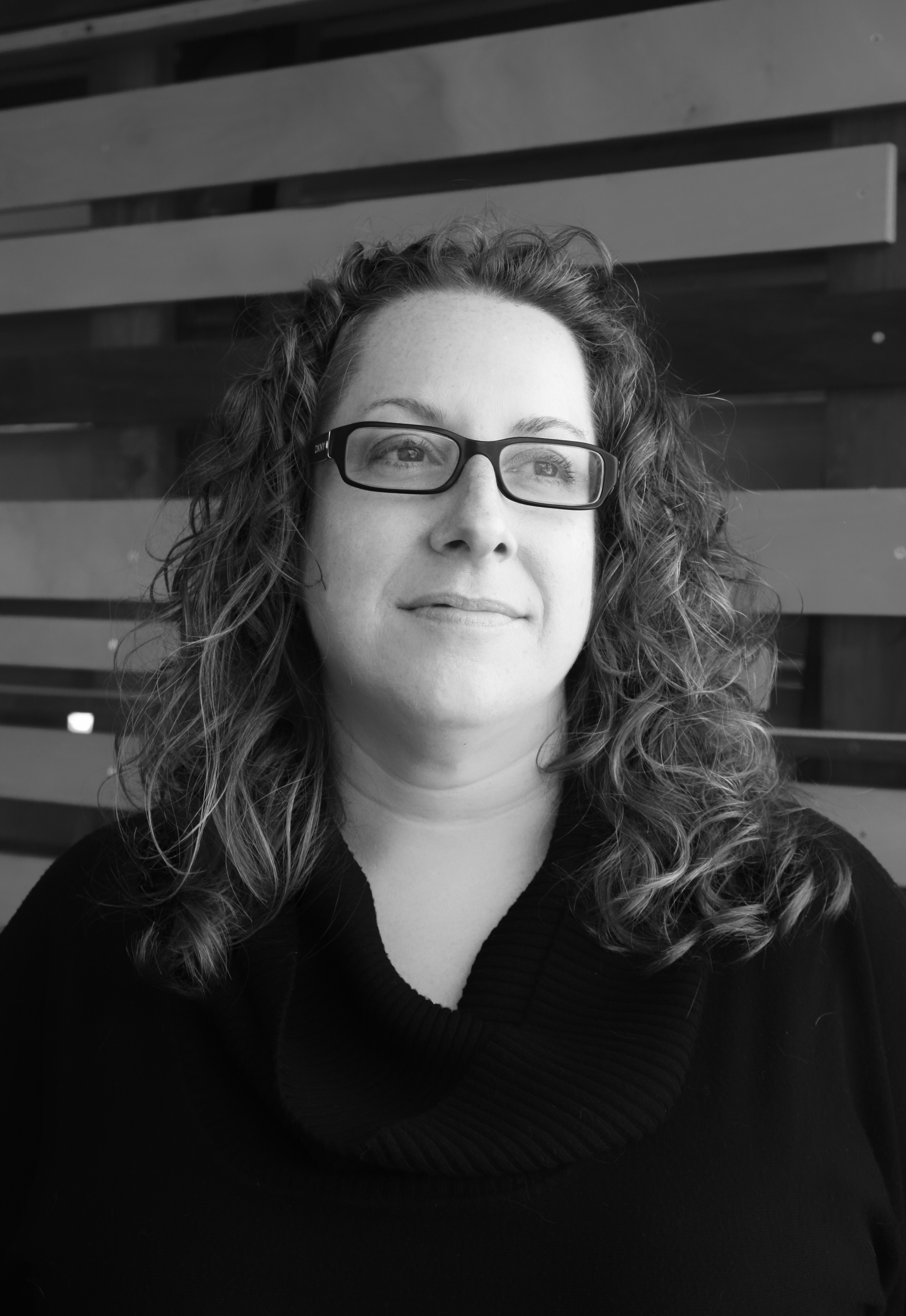 black and white headshot of Mississippi State University Associate Professor of Architecture Alexis Gregory