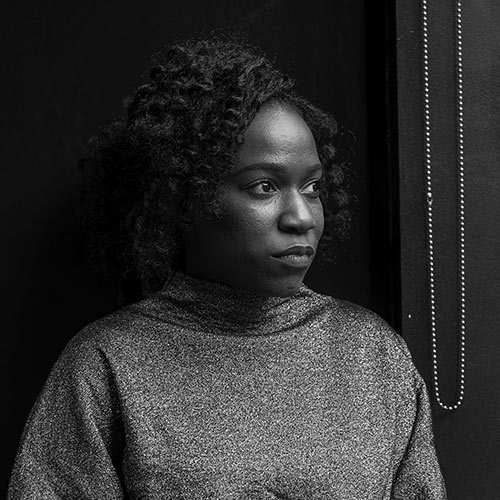 Alicia Ajayi black and white headshot