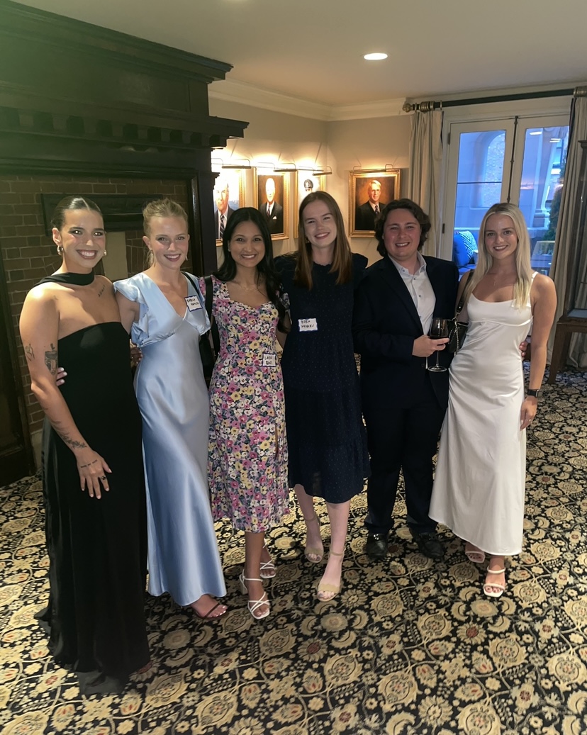 Mississippi State interior design students who were part of the DLF internships in New York. Left to right, Tyler Rutland, Isabella Hamilton, Leila Bell, Kora Meyers, Beltom Walker, Kaitlyn Brown 