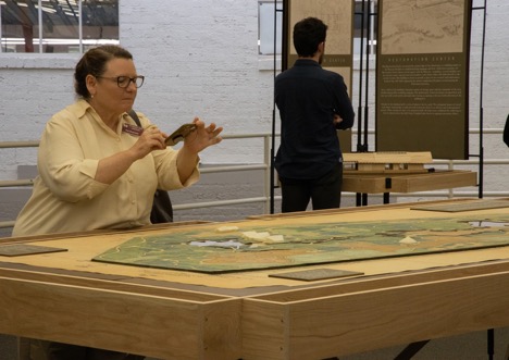 Photo from the reception of ‘The Unbuilt Arboretum’ exhibition showcases unrealized work by architect E. Fay Jones - Mississippi State University School of Architecture